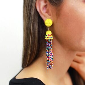 Island Breeze Tassel Earrings - NEW WITH TAGS